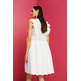 VESTIDO EN ENCAJE DE ALGODÓN MUJER ESPRIT