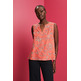 BLUSA SIN MANGAS EN MEZCLA DE LINO MUJER ESPRIT