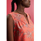 BLUSA SIN MANGAS EN MEZCLA DE LINO MUJER ESPRIT