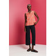 BLUSA SIN MANGAS EN MEZCLA DE LINO MUJER ESPRIT