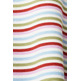 CAMISETA DE JERSEY A RAYAS MULTICOLOR MUJER ESPRIT