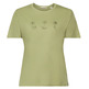 CAMISETA DE ALGODÓN CON ESTAMPADO FLORAL MUJER ESPRIT