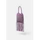 BOLSO DE CROCHET CON FLECOS MUJER ESPRIT
