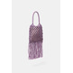 BOLSO DE CROCHET CON FLECOS MUJER ESPRIT