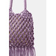 BOLSO DE CROCHET CON FLECOS MUJER ESPRIT