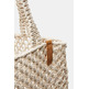 BOLSO SHOPPER DE CROCHET MUJER ESPRIT