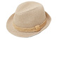 SOMBRERO DE RAFIA CON CINTA TRENZADA MUJER ESPRIT