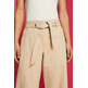 PANTALÓN CULOTTE CON LAZADA MUJER ESPRIT