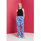 PANTALÓN ANCHO ESTAMPADO MUJER ESPRIT