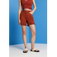 SHORTS DE SARGA DE TIRO ALTO MUJER ESPRIT