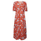 VESTIDO MIDI CON ESTAMPADO ALLOVER MUJER ESPRIT
