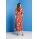 VESTIDO MIDI CON ESTAMPADO ALLOVER MUJER ESPRIT