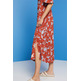 VESTIDO MIDI CON ESTAMPADO ALLOVER MUJER ESPRIT