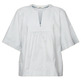 BLUSA CON ESTAMPADO A RAYAS MUJER ESPRIT