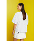 BLUSA CON ESTAMPADO A RAYAS MUJER ESPRIT