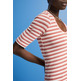 CAMISETA DE CANALÉ CON DISEÑO DE RAYAS MUJER ESPRIT