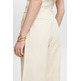 PANTALÓN CULOTTE CROP EN MEZCLA DE ALGODÓN Y LINO MUJER ESPRIT