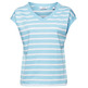 CAMISETA DE RAYAS CON CUELLO PICO MUJER ESPRIT