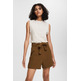 SHORTS CON EFECTO ARRUGADO MUJER ESPRIT