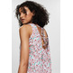 TOP ESTAMPADO CON ESCOTE EN LA ESPALDA MUJER ESPRIT
