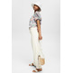 BLUSA ESTAMPADA CON ESCOTE CUADRADO MUJER ESPRIT