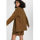 BLAZER SIN FORRO CON EFECTO ARRUGADO MUJER ESPRIT