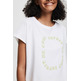 CAMISETA CON LOGO ESTAMPADO MUJER ESPRIT