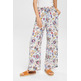 PANTALÓN ANCHO ESTAMPADO MUJER ESPRIT