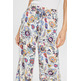 PANTALÓN ANCHO ESTAMPADO MUJER ESPRIT