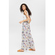 PANTALÓN ANCHO ESTAMPADO MUJER ESPRIT