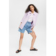 SHORT VAQUERO CON PLIEGUES EN LA CINTURA MUJER ESPRIT