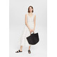 VESTIDO MIDI CON RAYAS BORDADAS MUJER ESPRIT