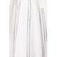 VESTIDO MIDI CON RAYAS BORDADAS MUJER ESPRIT