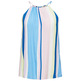 TOP A RAYAS ATADO AL CUELLO MUJER ESPRIT