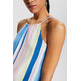 TOP A RAYAS ATADO AL CUELLO MUJER ESPRIT