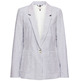 BLAZER A RAYAS CON UN BOTÓN MUJER ESPRIT