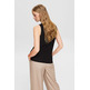 TOP LISO CON EFECTO ARRUGADO MUJER ESPRIT