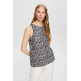 TOP ESTAMPADO CON EFECTO ARRUGADO MUJER ESPRIT