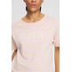 CAMISETA A RAYAS CON LOGO BORDADO MUJER ESPRIT