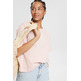 CAMISETA A RAYAS CON LOGO BORDADO MUJER ESPRIT