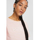 CAMISETA A RAYAS CON LOGO BORDADO MUJER ESPRIT