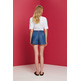 PANTALÓN CORTO VAQUERO EN LYOCELL MUJER ESPRIT