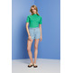 PANTALÓN CORTO VAQUERO EN LYOCELL MUJER ESPRIT