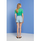 PANTALÓN CORTO VAQUERO EN LYOCELL MUJER ESPRIT