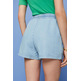 PANTALÓN CORTO VAQUERO EN LYOCELL MUJER ESPRIT
