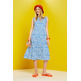 VESTIDO MIDI ESTAMPADO MUJER ESPRIT