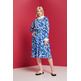 FALDA MIDI ESTAMPADO FLORAL MUJER ESPRIT