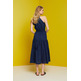 VESTIDO MIDI LISO MUJER ESPRIT