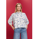 CAMISA OVERSIZE ESTAMPADO FLORAL MUJER ESPRIT