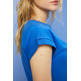 CAMISETA BÁSICA CON CUELLO REDONDO MUJER ESPRIT